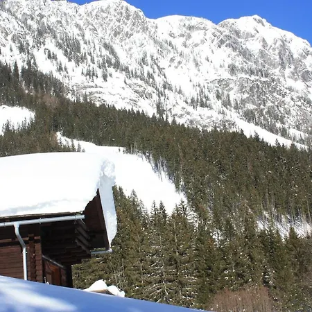 Blockhuette Radmer Dağ evi Radmer an der Hasel